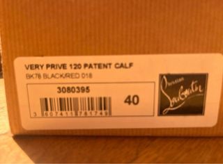 Zapato Christian Louboutin Original