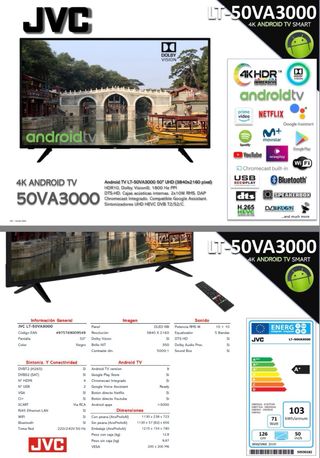Televisor JVC LT-50VA3000