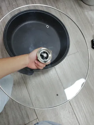 Plancha Eléctrica Pizza 42cm NUEVO SIN UTILIZAR