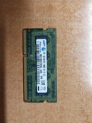Memoria RAM Samsung 1GB DDR3 Portátil