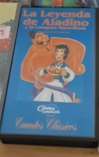 La Leyenda de Aladino VHS
