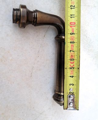 Manilla de puerta vintage bronce