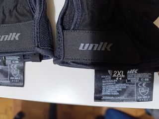 Guantes Moto UNIK C-58 Negro Talla 11/2XL