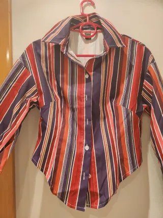 Camisa Rayas Mujer Elegante