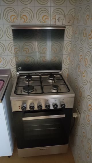 Cucina GLEM 4 fuochi gas, forno elettrico