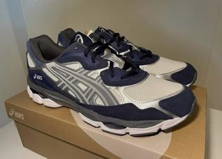 Asics Gel Azul Marinho e Branco Tam 40