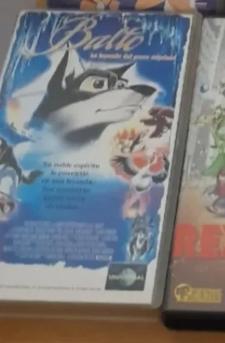 Balto VHS Película Animada Español