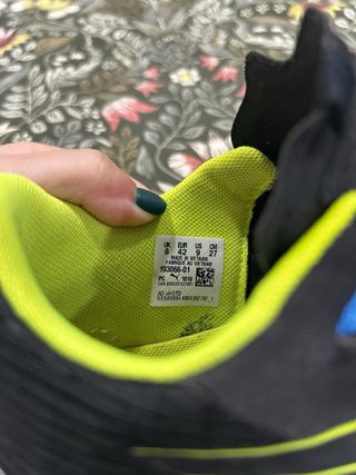 Deportivas Puma Talla 42 Negro/Verde