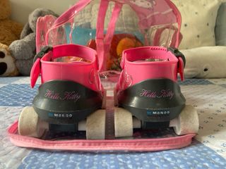 Patines infantiles Hello Kitty rosas