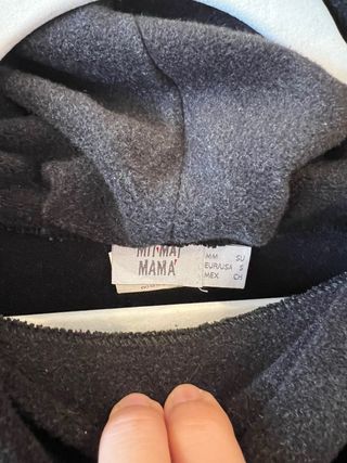 Abrigo embaraza tipo capa premamá