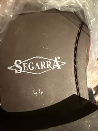 Stivali Segarra Uomo Pelle Marrone/Rosso