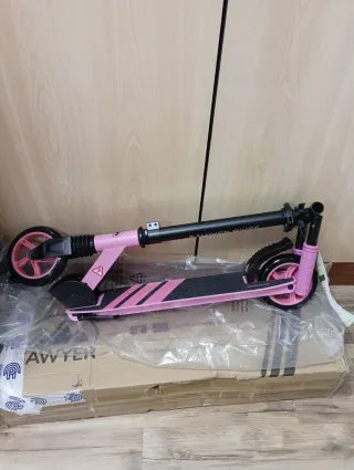 Patinete Plegable y Ajustable Rosa