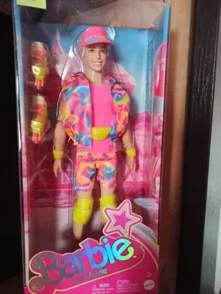 Ken Barbie The Movie con pattini 2022