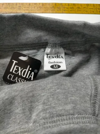Slip Texdia Algodón Gris Talla M