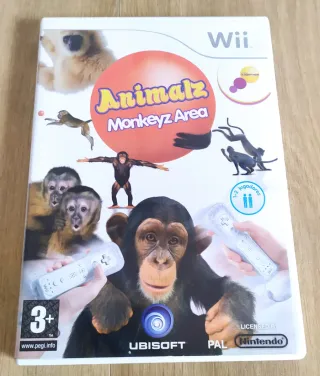 Juego Wii Animalz Monkeyz Area