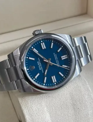 Reloj Rolex Oyster Perpetual 41mm Azul
