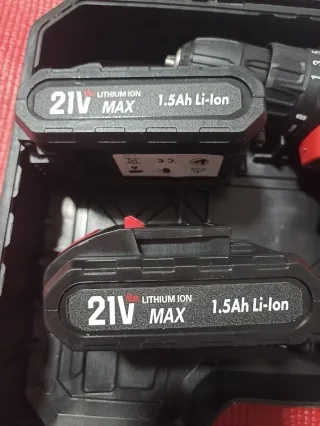 Taladro Atornillador Batería 21V Zhong Hui