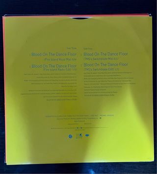 Michael Jackson Blood on the Dance Floor 3x12”