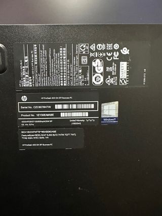 HP ProDesk 400 G4 SFF