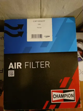 Filtro de aire Champion CAF100567P VW Passat
