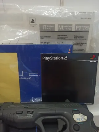 Consola PlayStation 2 Negra + Accesorios
