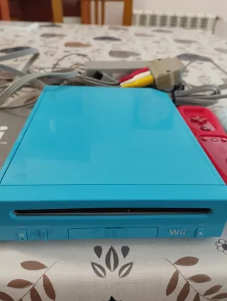 Consola Nintendo Wii Azul + Accesorios