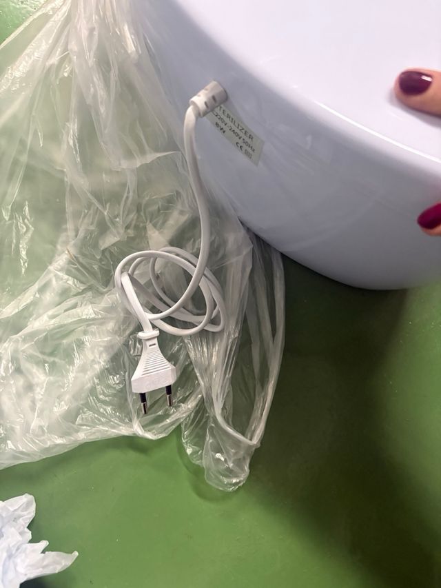 Esterilizador Peluquería Azul y Blanco