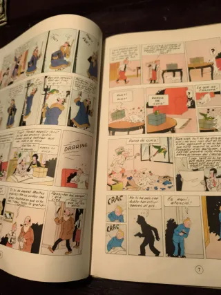 Tintín, L'orella escapçada. Primera edició 1965