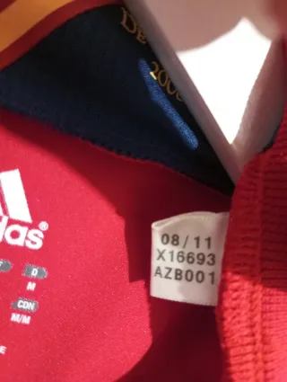 Camiseta RFEF Adidas Formotion Euro 2012 Ramos 15