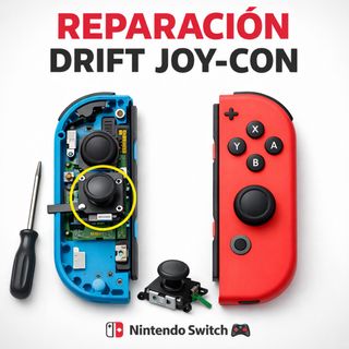 Joy-Con con drift | Reparación profesional