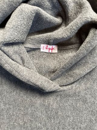 Mantella Il Gufo bambina grigio 4 anni