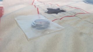 ☆ Anillo Plateado con circonitas