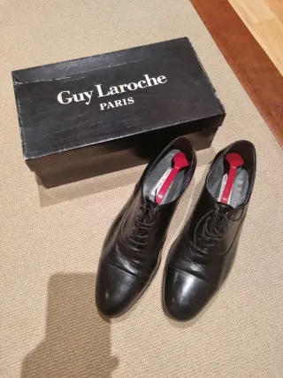 Zapatos Guy Laroche Hombre Negros