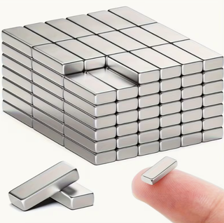 Imanes pequeños rectangulares 100 Uds: 10x5x2mm