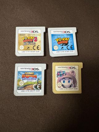 Pack 4 Juegos Nintendo 3DS
