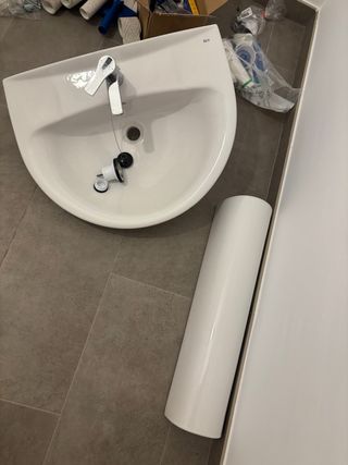 Lavabo Roca Blanco Porcelana