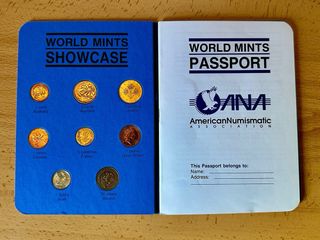 Colección de monedas. World Mints Showcase 1991