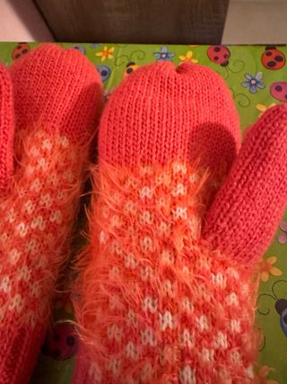 Muffole bambina invernali