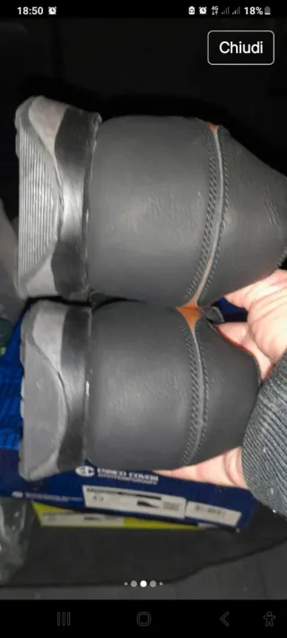 Sneakers Pelle Italzero N44 Nero/Marrone