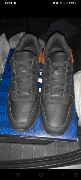 Sneakers Pelle Italzero N44 Nero/Marrone