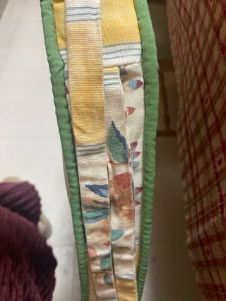 Cojines de Silla con Flores y Frutas