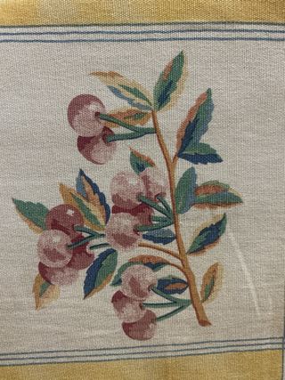 Cojines de Silla con Flores y Frutas