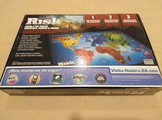 RISK de HASBRO. El JUEGO DE LA CONQUISTA DEL MUNDO