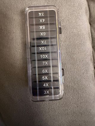 Lente d'ingrandimento 2 LED 25X