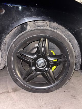 Llantas Seat León FR Negras