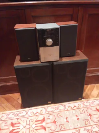 Equipo de música Sony