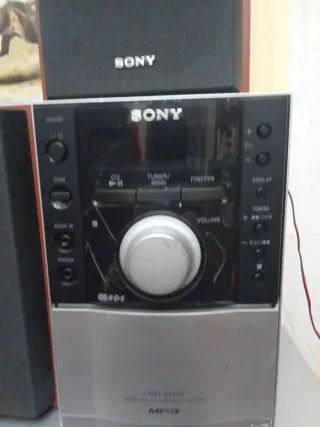 Equipo de música Sony