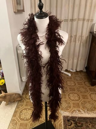 Sciarpa in agnellone bordo