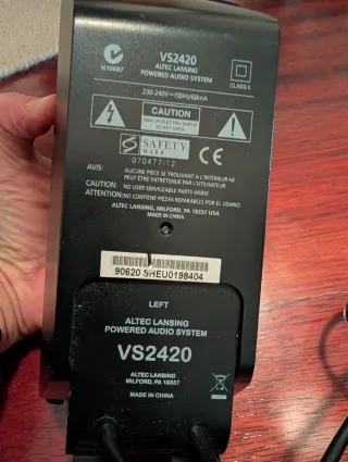 Altavoces Altec Lansing para PC