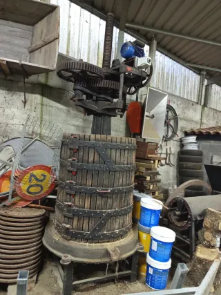 Prensa de vino monofásica